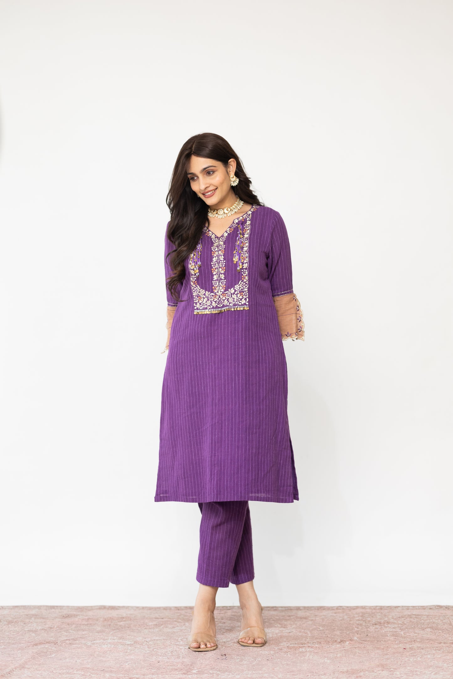 PURPLE GINI KURTASET