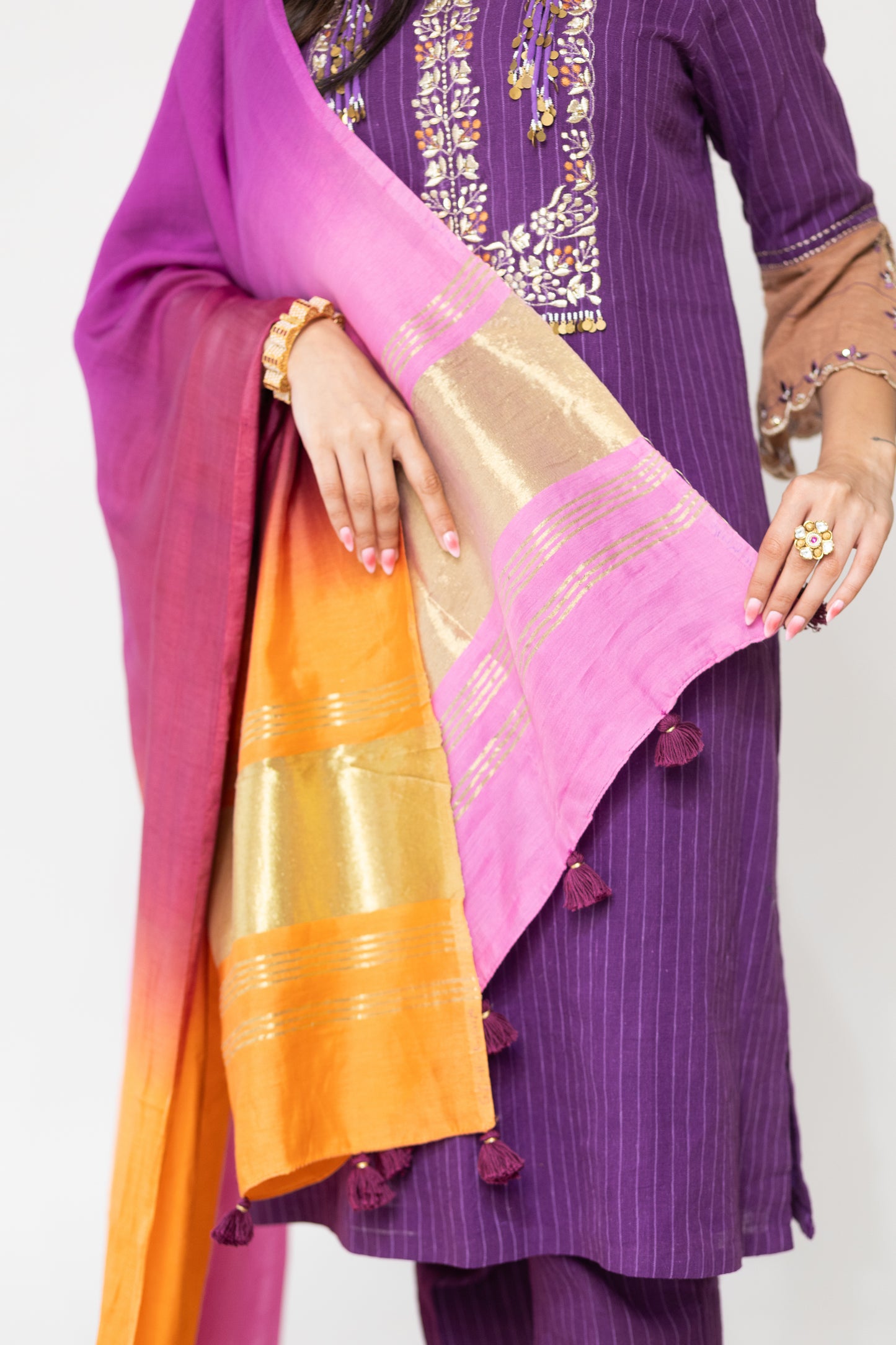PURPLE GINI KURTASET