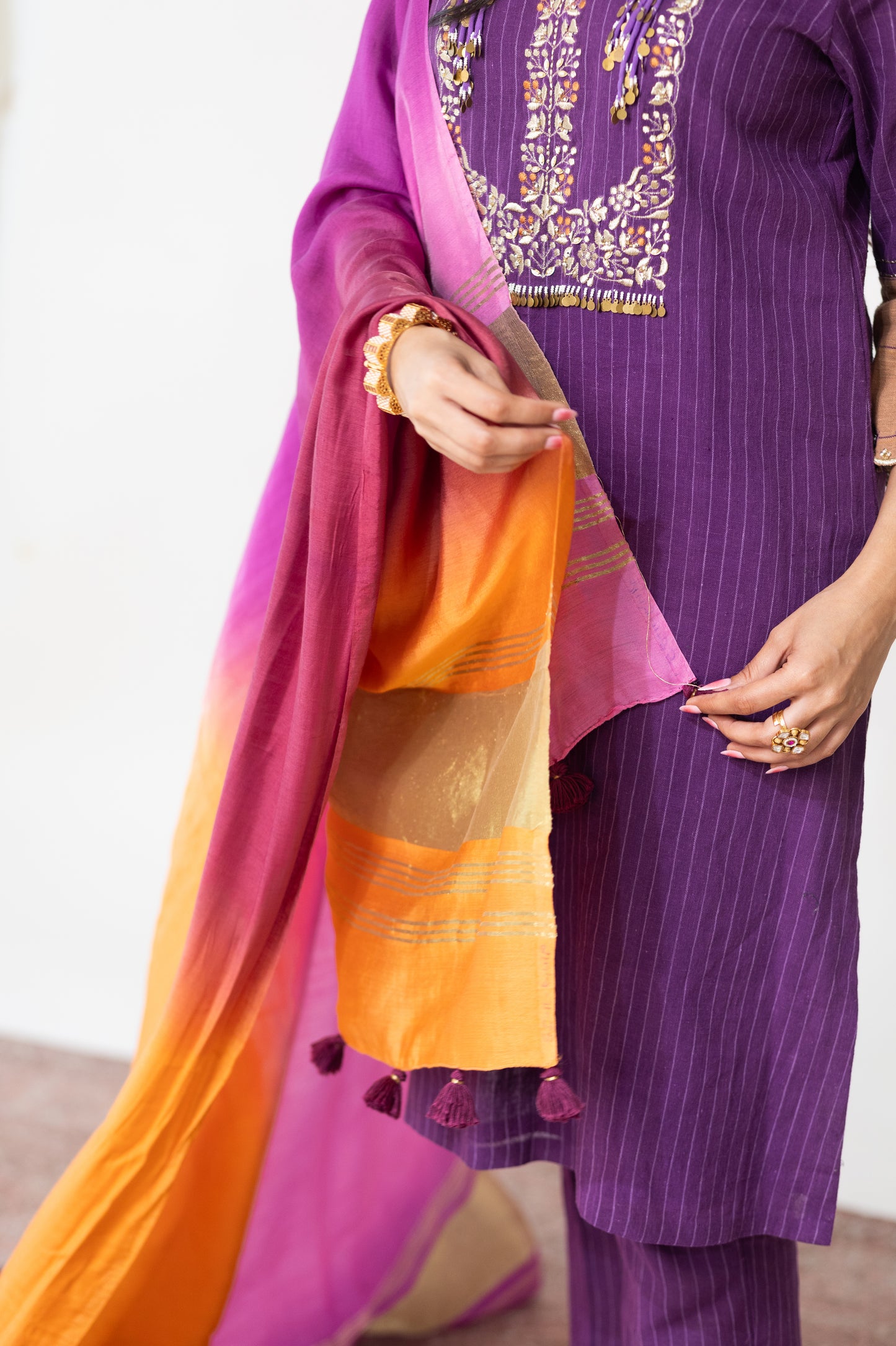 PURPLE GINI KURTASET