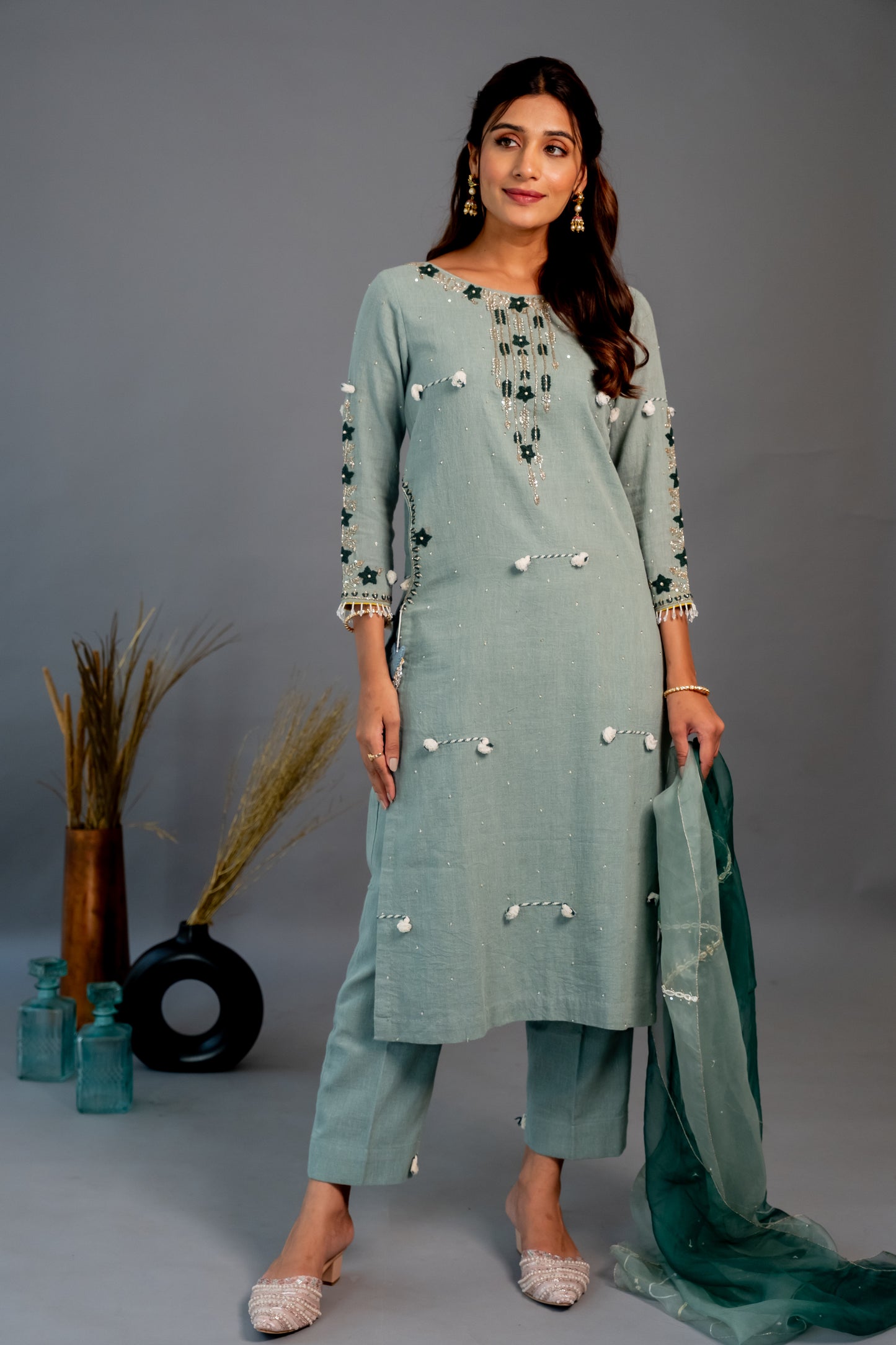 TEAL MIRI KURTASET