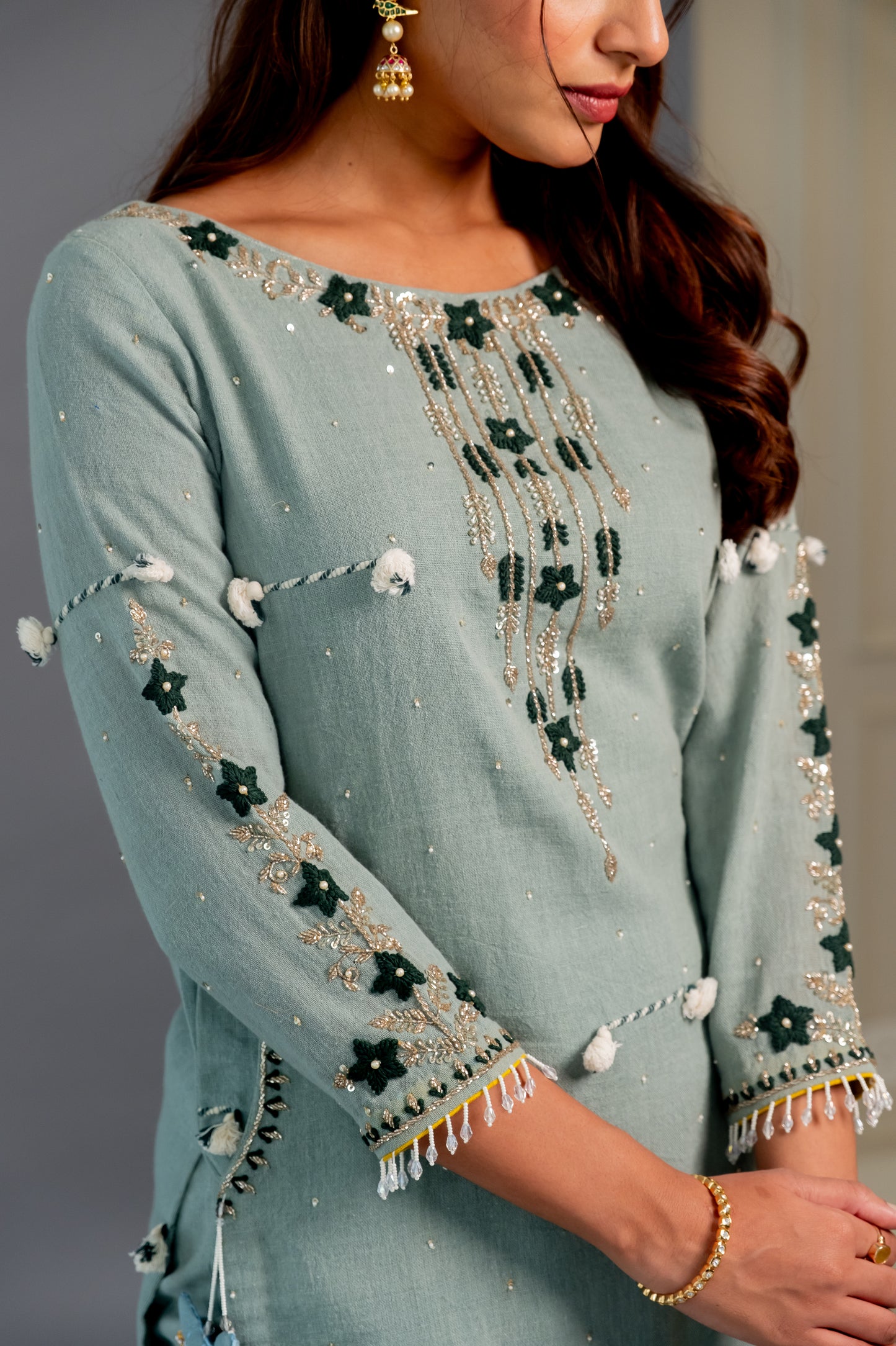 TEAL MIRI KURTASET