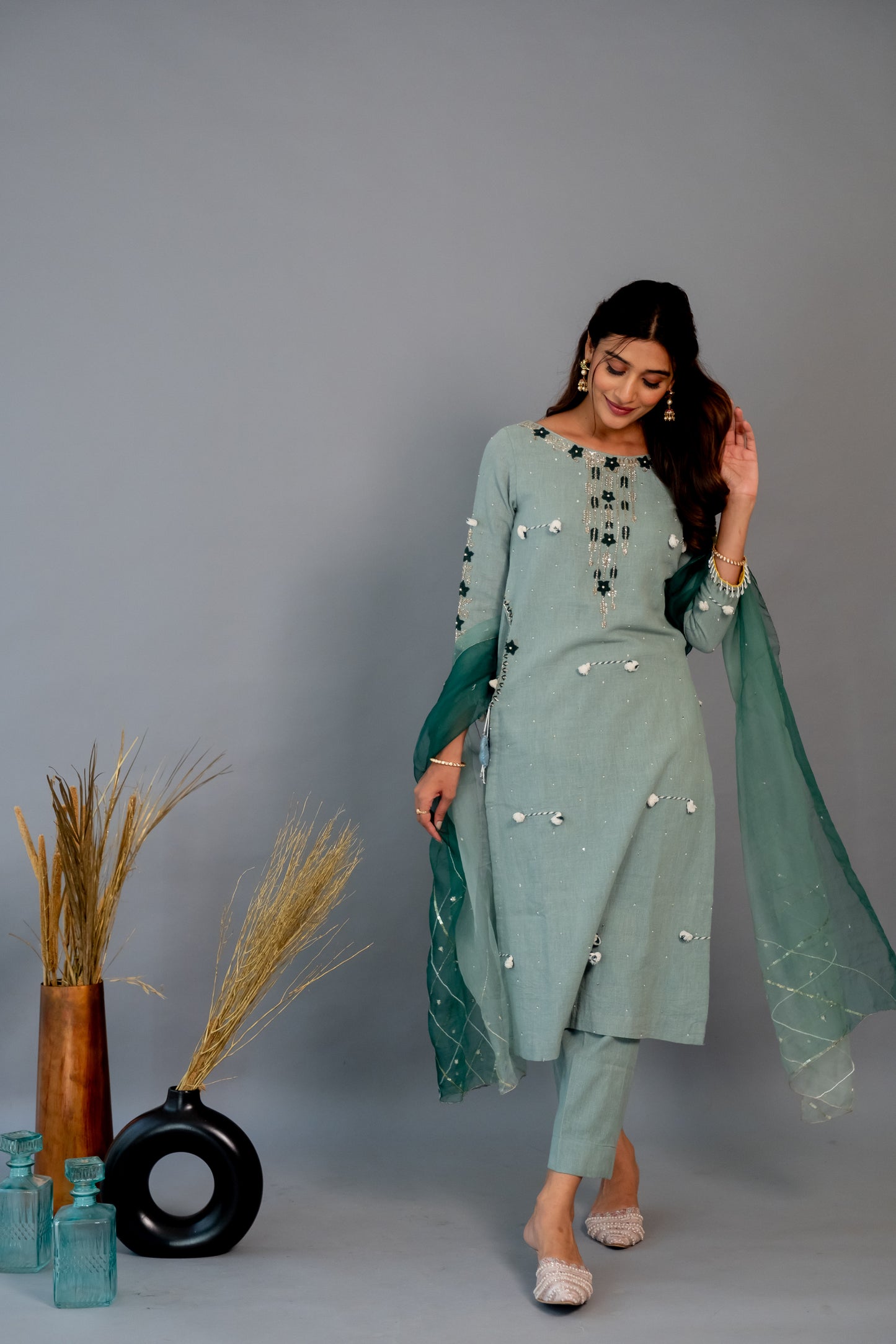 TEAL MIRI KURTASET