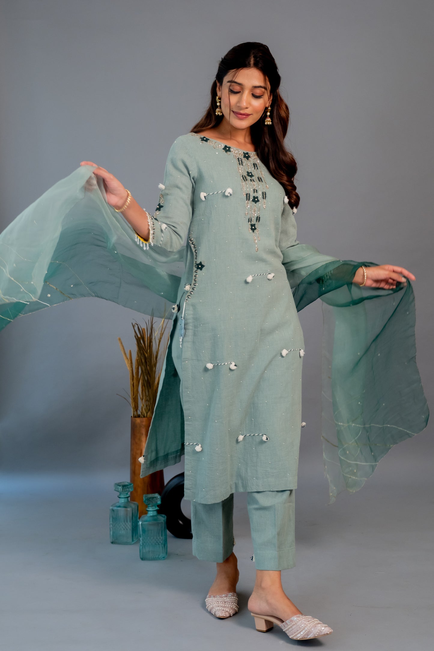TEAL MIRI KURTASET