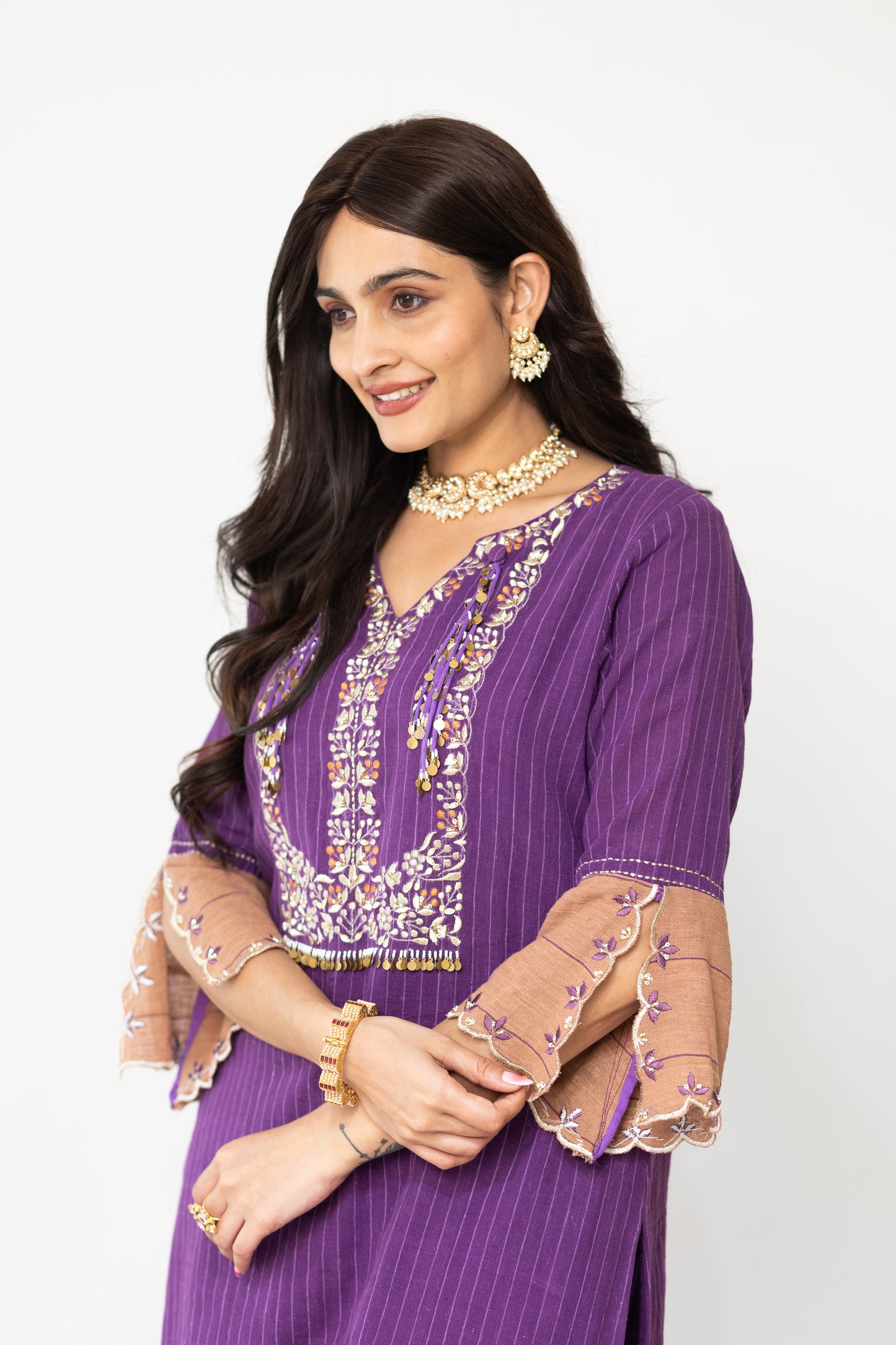 PURPLE GINI KURTASET