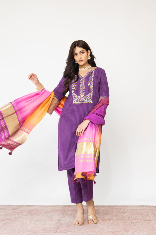 PURPLE GINI KURTASET