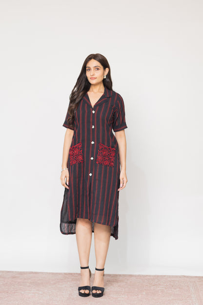 RANGREZ SHIRT DRESS