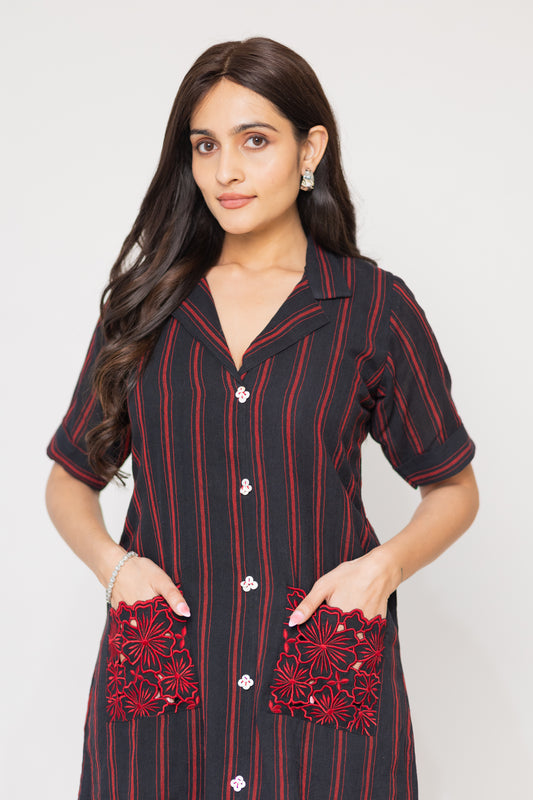 RANGREZ SHIRT DRESS