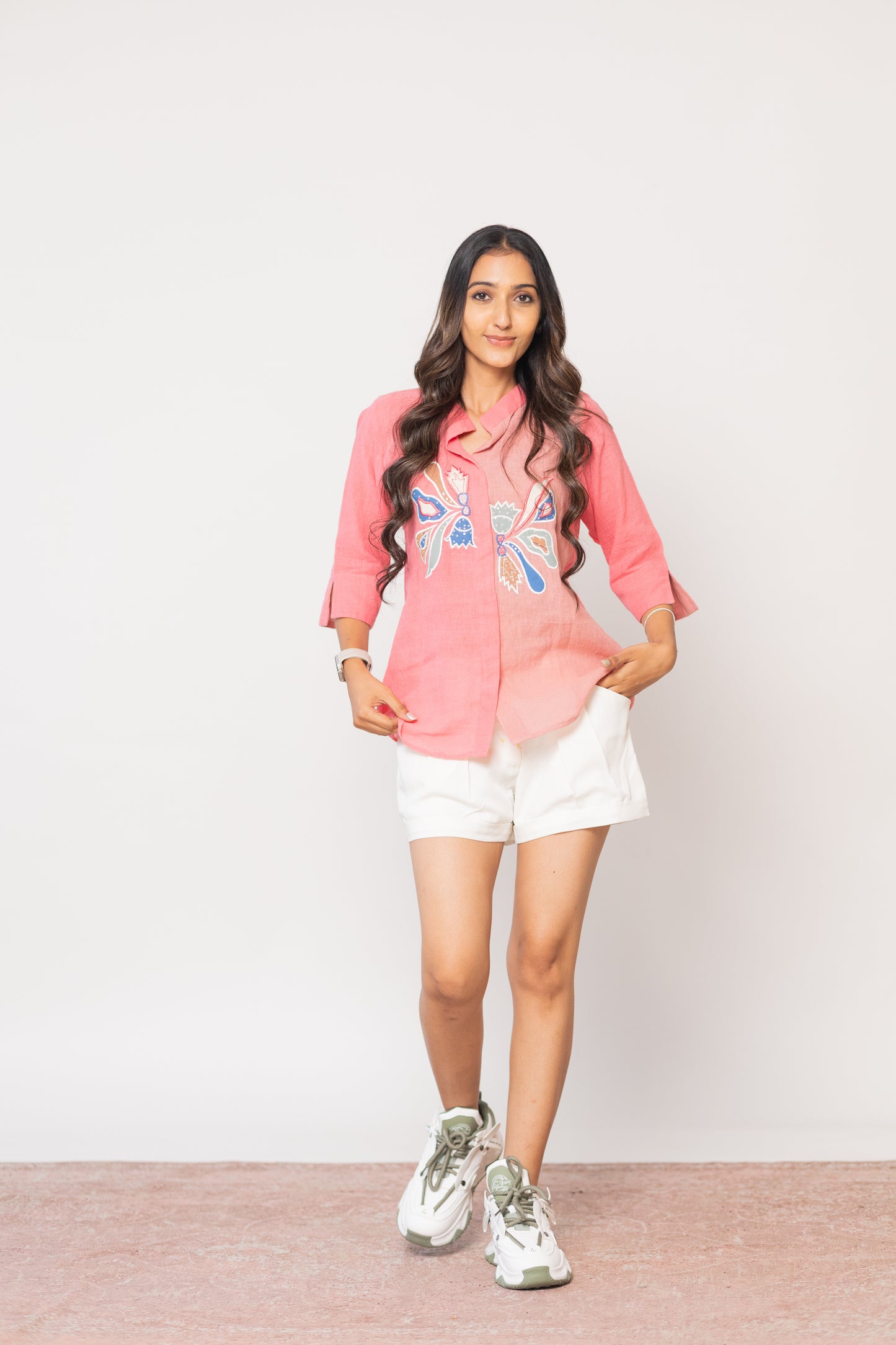 PINK TITLI SHIRT