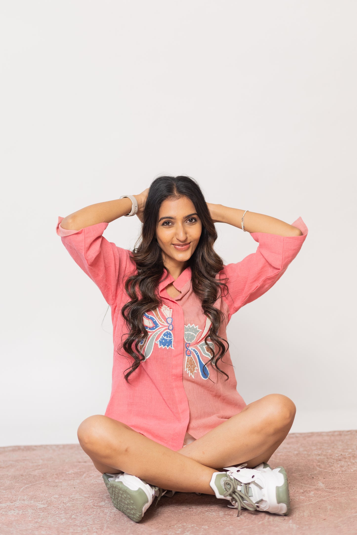 PINK TITLI SHIRT