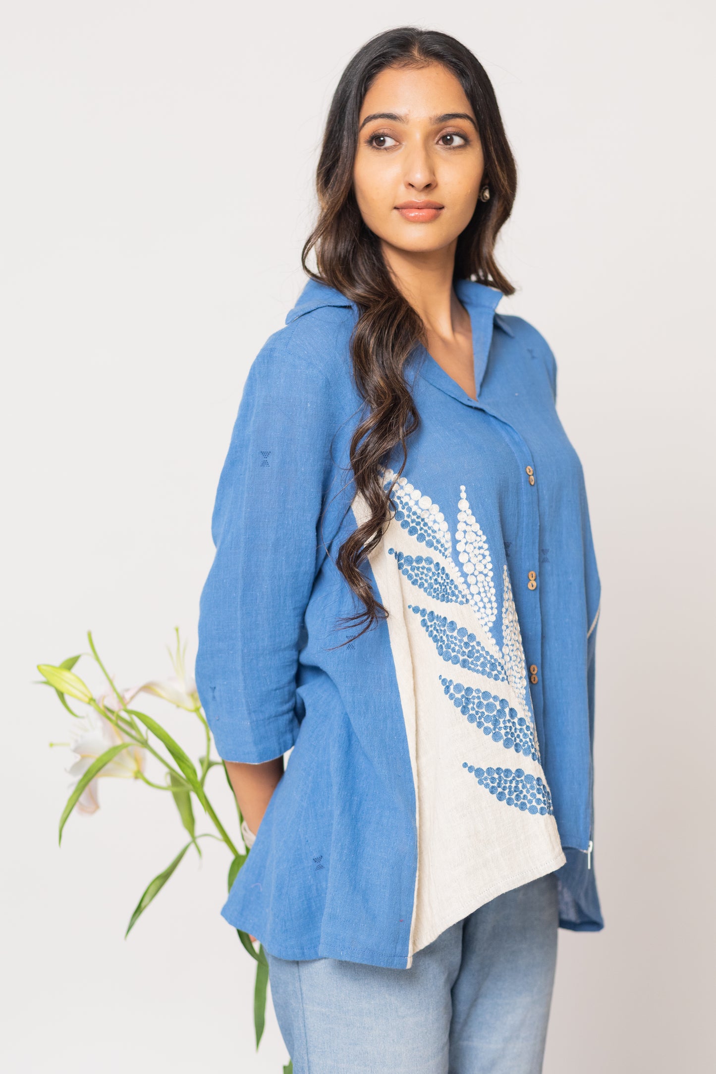 INDIGO HAWA SHIRT