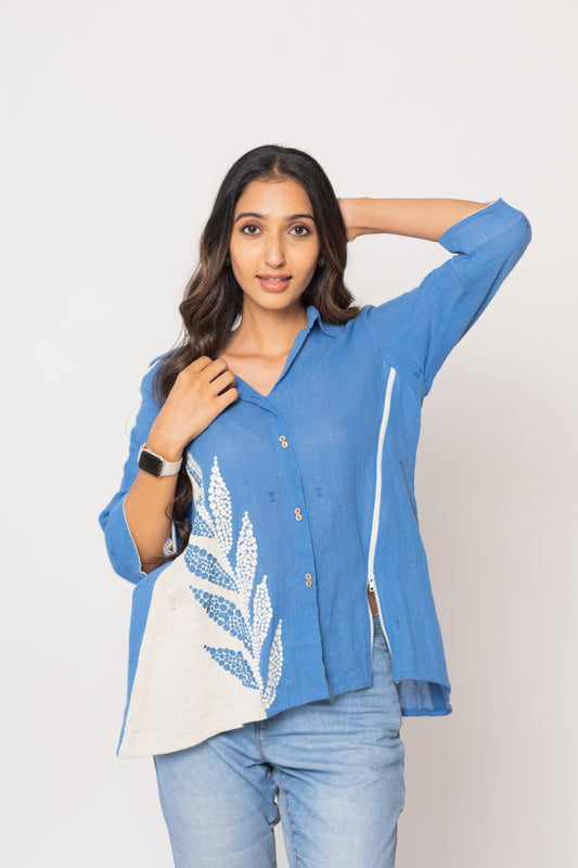 INDIGO HAWA SHIRT